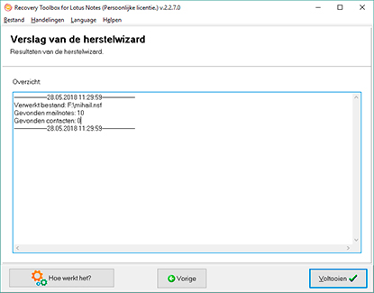 reparatie lotus notes