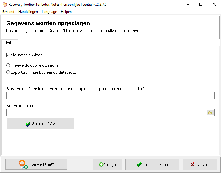 nsf bestand herstel tool