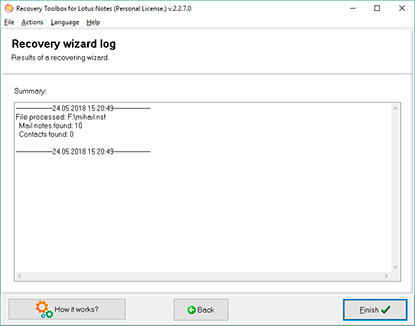 lotus notes repair