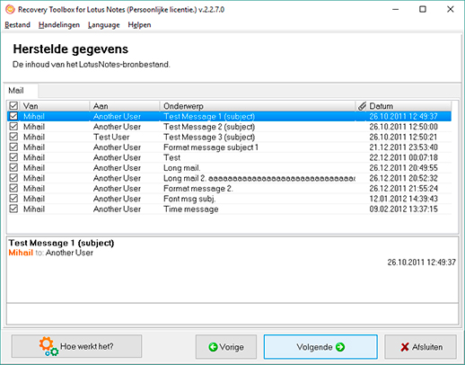 lotus notes fix software