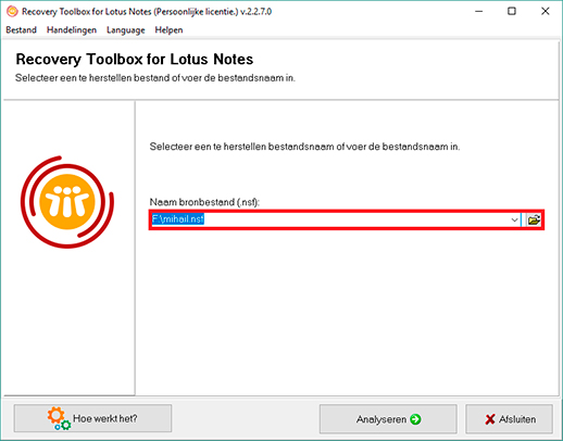 .nsf reparatieprogramma