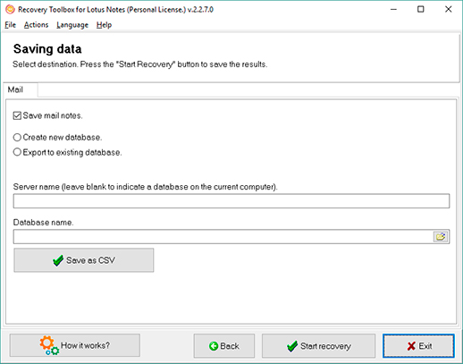 how to repair a corrupted nsf file