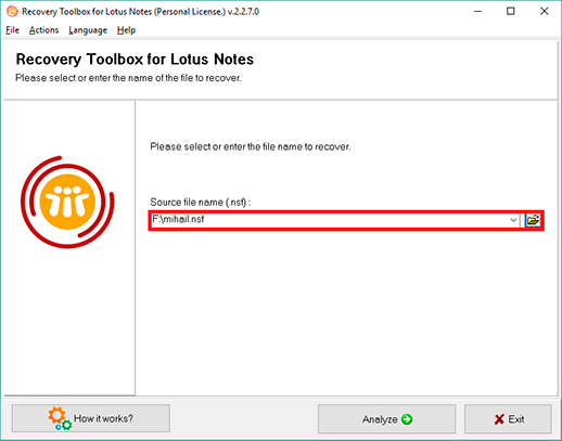 .nsf repair utility