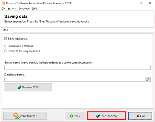 data recovery lotus notes