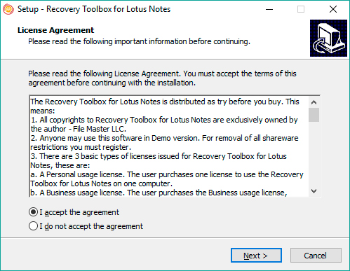 lotus notes recupero facile